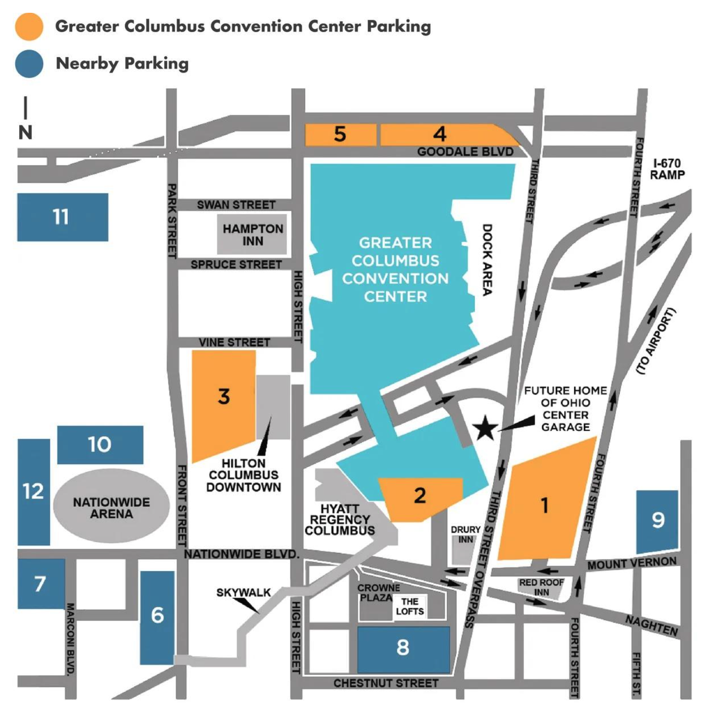 Exhibitor Parking